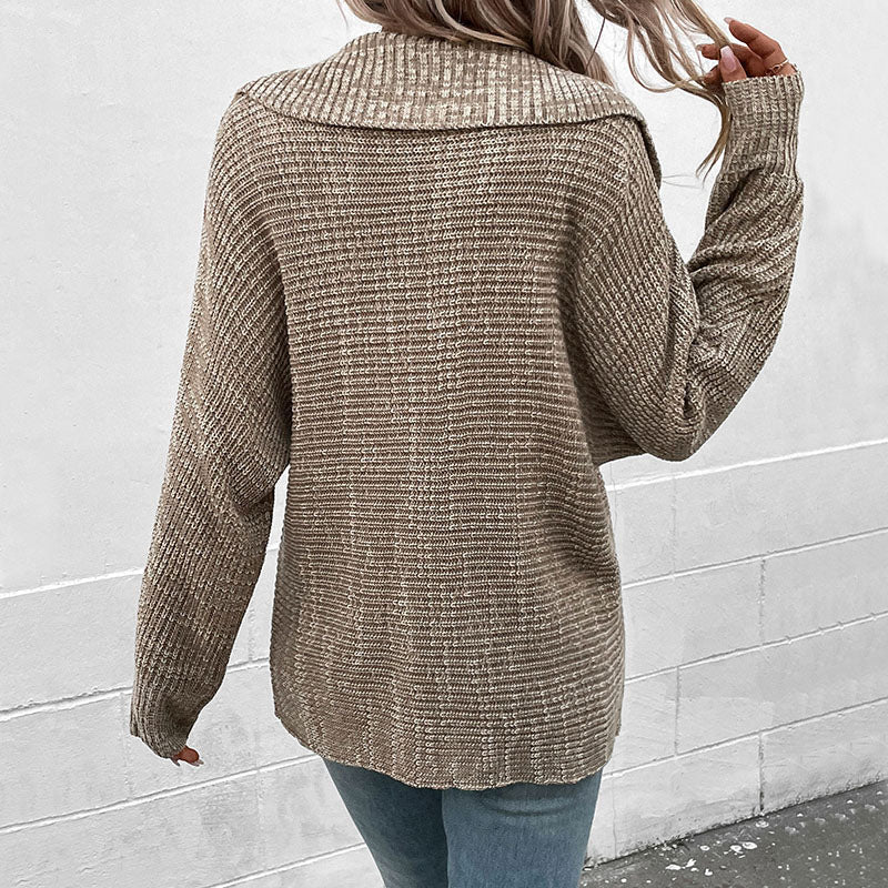 Sahari - Suéter para mujer | Material de punto suave, casual, cómodo