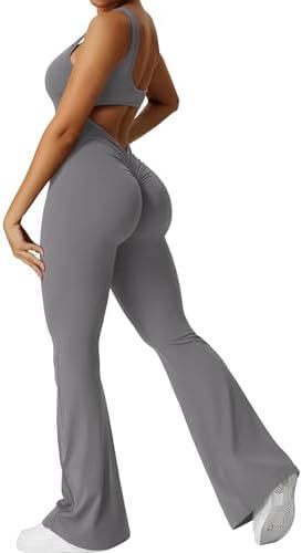 Sahari – Ärmelloser Jumpsuit mit Flared-Look