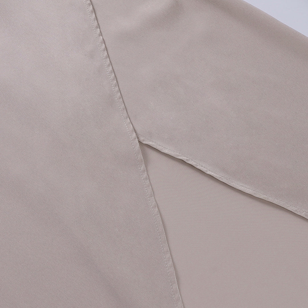 Sahari – Elegantes Midi-Kleid mit Rückenausschnitt