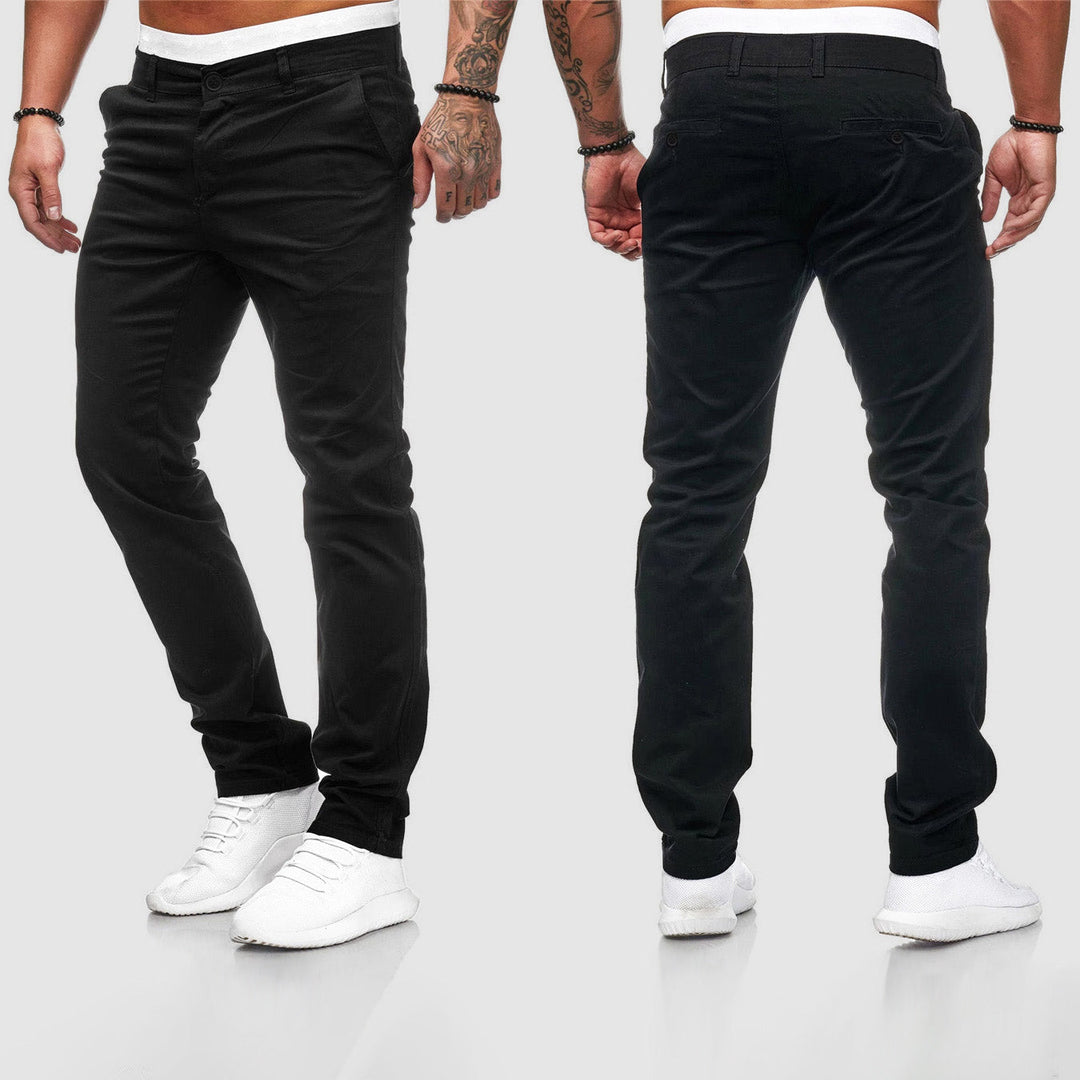 Sahari – Slim Fit Hose mit Stretchkomfort