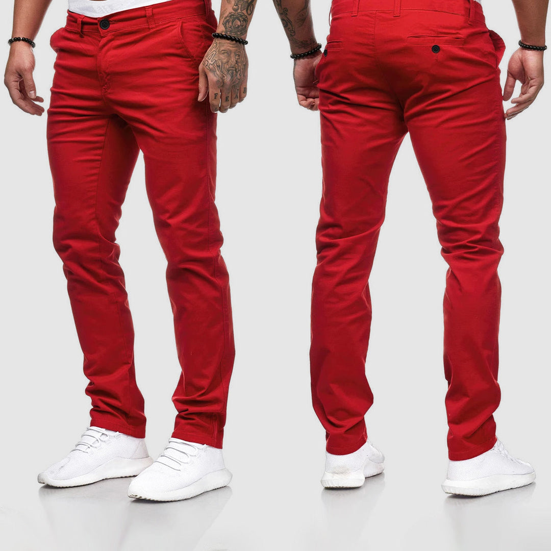 Sahari – Slim Fit Hose mit Stretchkomfort