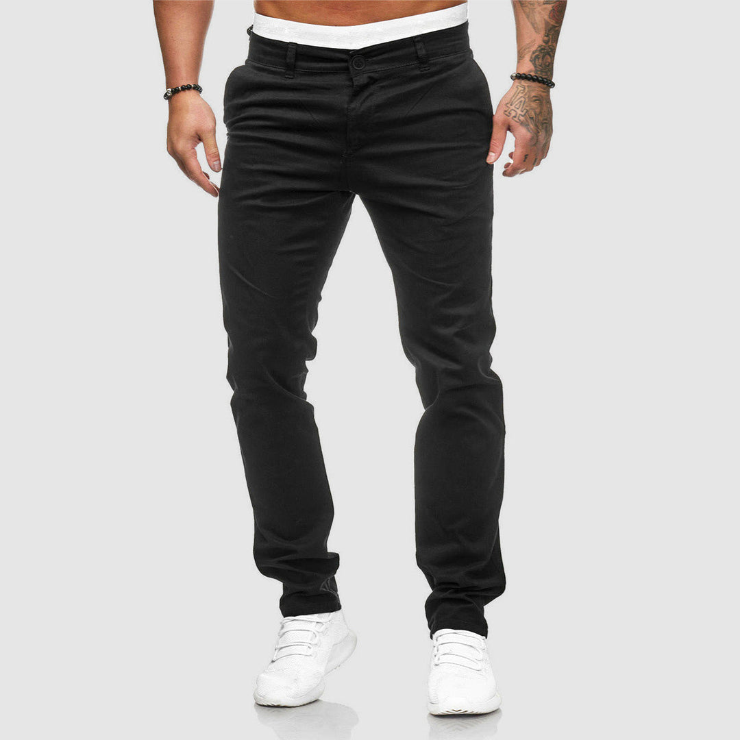 Sahari – Slim Fit Hose mit Stretchkomfort