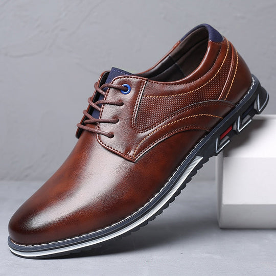 Sahari – Orthopädische Herren Lederschuhe mit zeitlosem Design und Fußgewölbeunterstützung