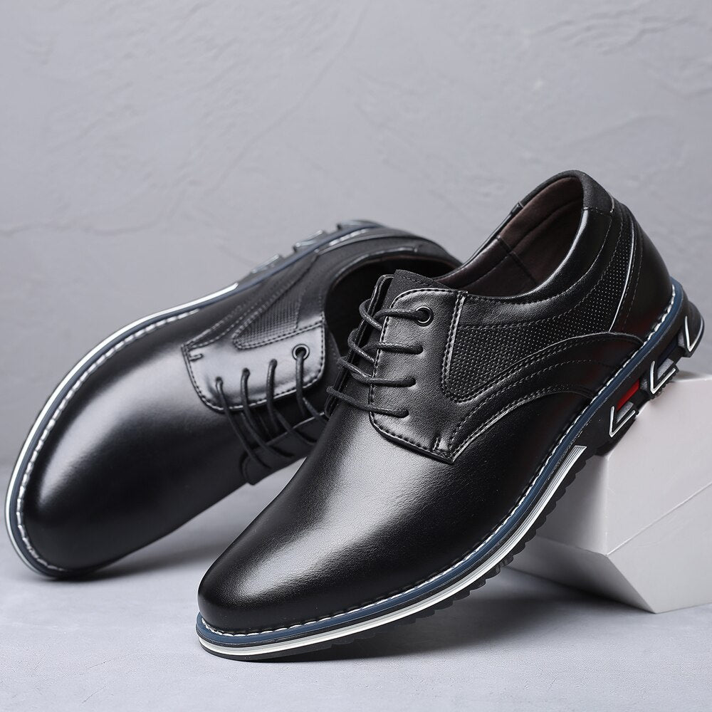 Sahari – Orthopädische Herren Lederschuhe mit zeitlosem Design und Fußgewölbeunterstützung