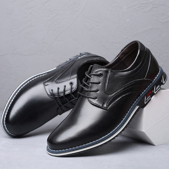 Sahari – Orthopädische Herren Lederschuhe mit zeitlosem Design und Fußgewölbeunterstützung