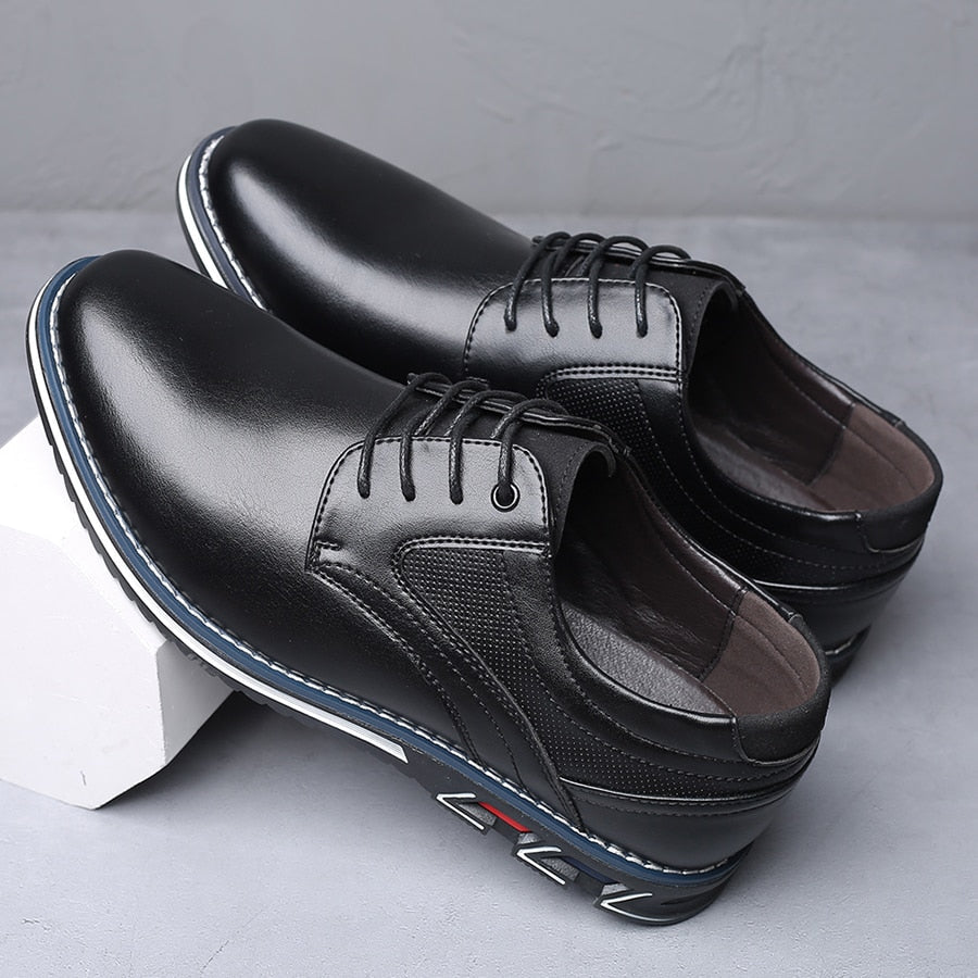 Sahari – Orthopädische Herren Lederschuhe mit zeitlosem Design und Fußgewölbeunterstützung