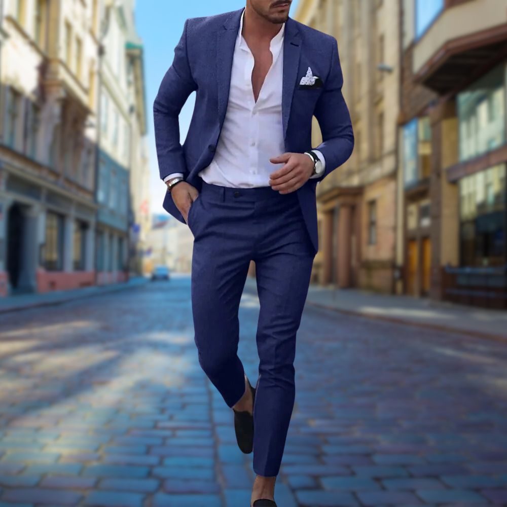 Sahari – Modernes Slim-Fit Herrenanzug für besondere Anlässe