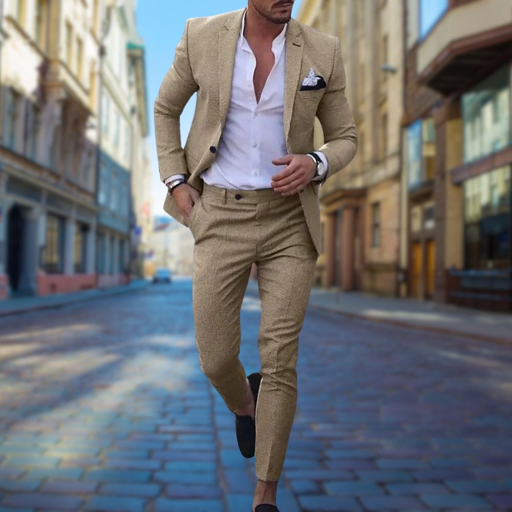 Sahari – Modernes Slim-Fit Herrenanzug für besondere Anlässe