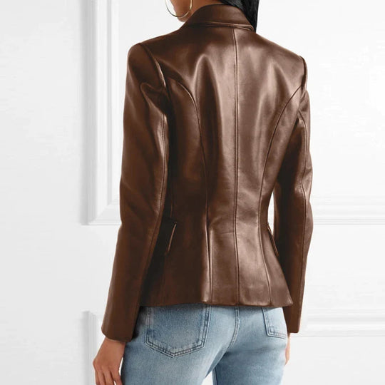Sahari - Blazer da donna | Pelle di alta qualità, design senza tempo