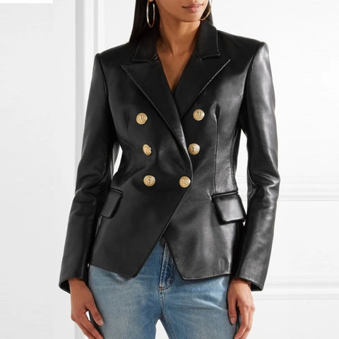 Sahari - Blazer da donna | Pelle di alta qualità, design senza tempo