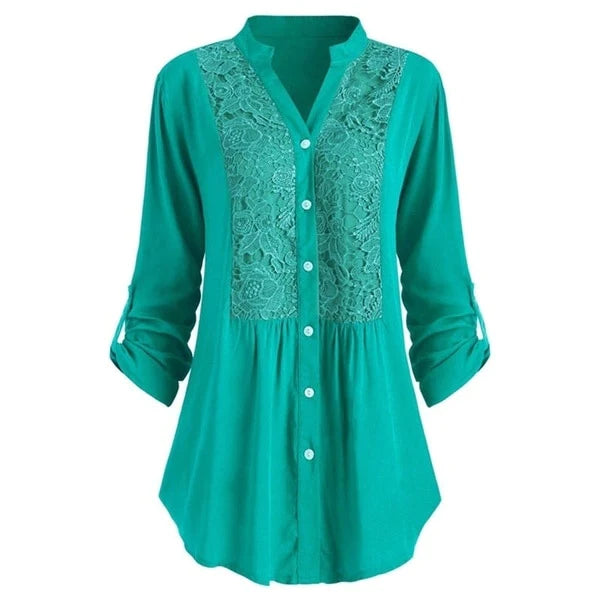 Sahari - Damen Bluse | Pofmouwen, Elegant, Vielseitig, Ideal für Festliche Anlässe