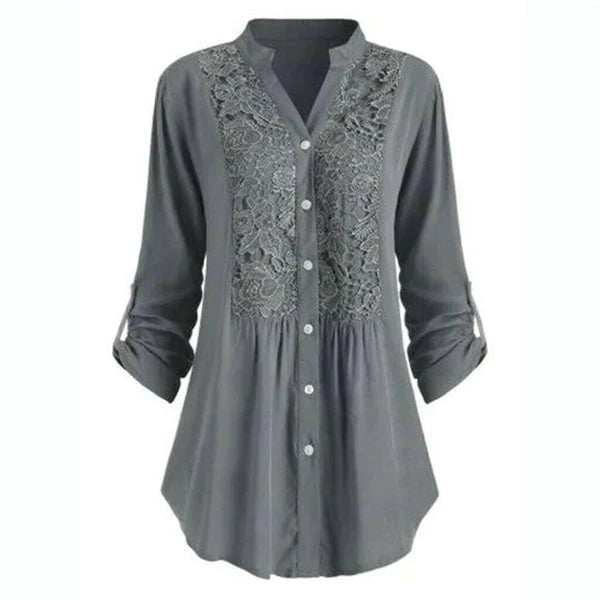 Sahari - Damen Bluse | Pofmouwen, Elegant, Vielseitig, Ideal für Festliche Anlässe