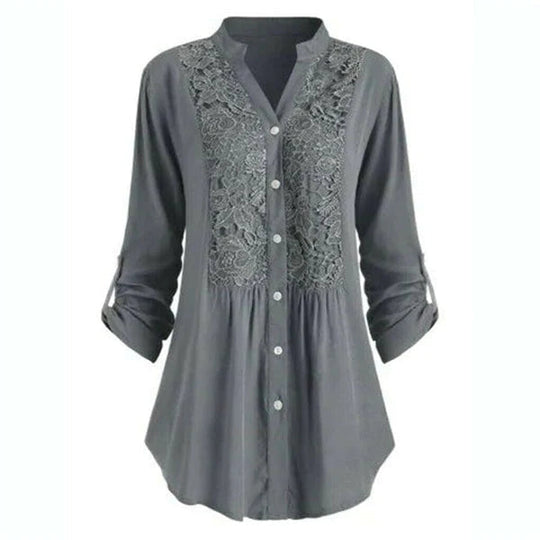 Sahari - Damen Bluse | Pofmouwen, Elegant, Vielseitig, Ideal für Festliche Anlässe