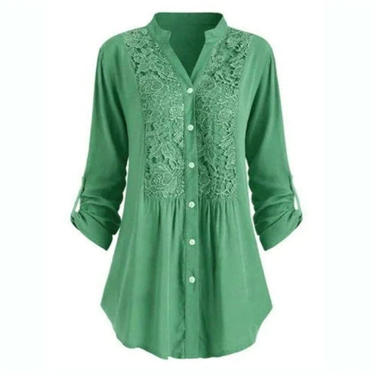 Sahari - Damen Bluse | Pofmouwen, Elegant, Vielseitig, Ideal für Festliche Anlässe