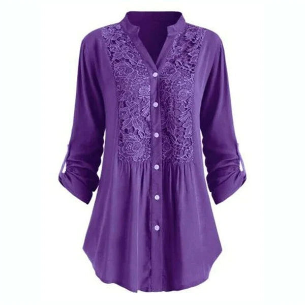 Sahari - Damen Bluse | Pofmouwen, Elegant, Vielseitig, Ideal für Festliche Anlässe