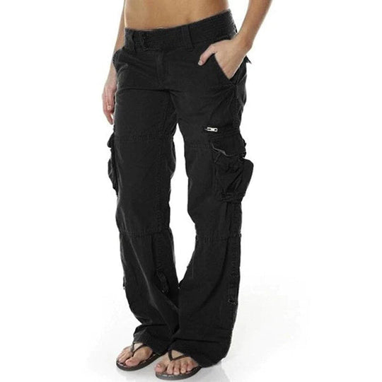 Sahari - Damen Cargohose | Bequeme Passform, Praktische Taschen