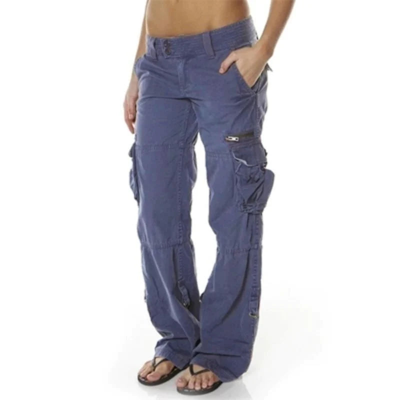 Sahari - Damen Cargohose | Bequeme Passform, Praktische Taschen