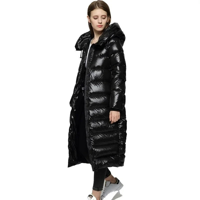 Sahari - Damen Daunenjacke | Lange Form, Funktional, Modern