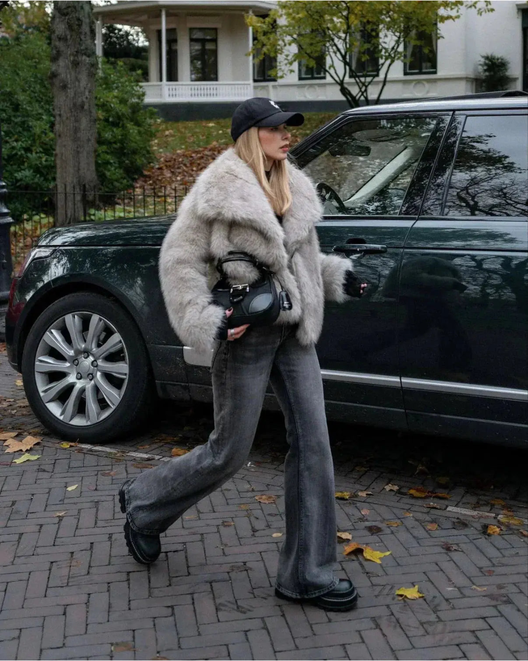 Sahari - Damen Faux Fur Jacke | Nachhaltig, Elegant, Warm