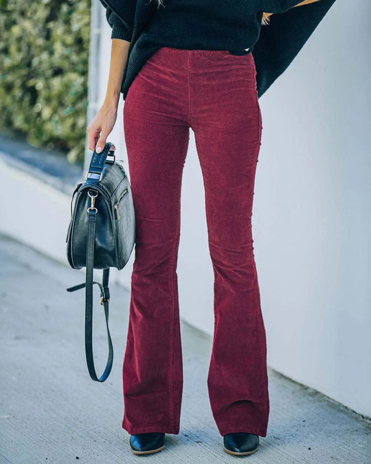 Sahari - Damen Flare Pants | Hohe Taille, Elegante Passform