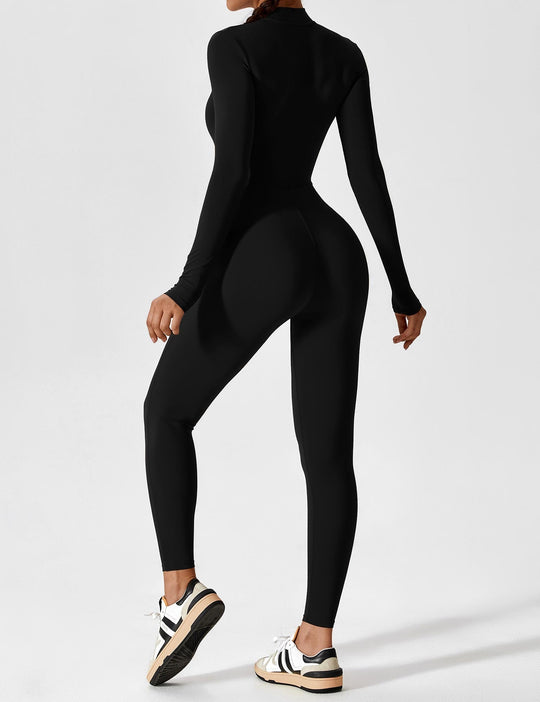 Sahari - Damen Ganzkörperanzug | Sportlich, Körperbetont, Zip-Design