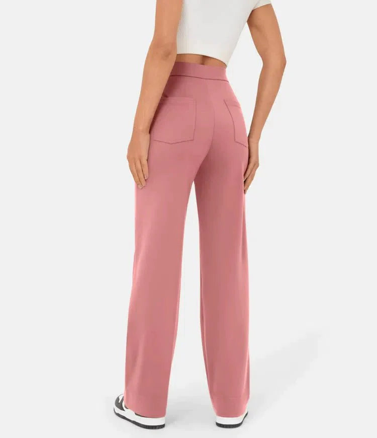 Sahari - Damen Hose | Hohe Taille, Elastisch, Komfortabel für den Sommer