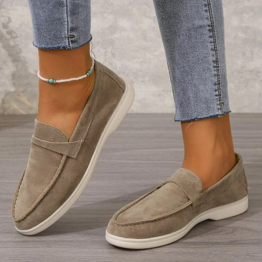 Sahari - Damen Slipper | Luxuriöses Suède, Bequeme Passform