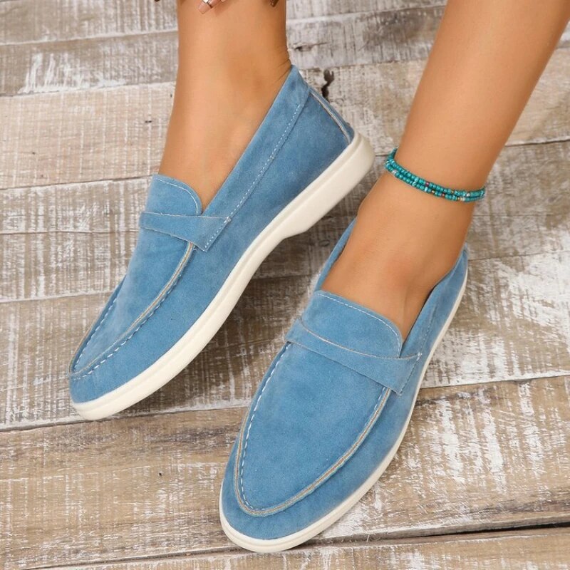 Sahari - Damen Slipper | Luxuriöses Suède, Bequeme Passform