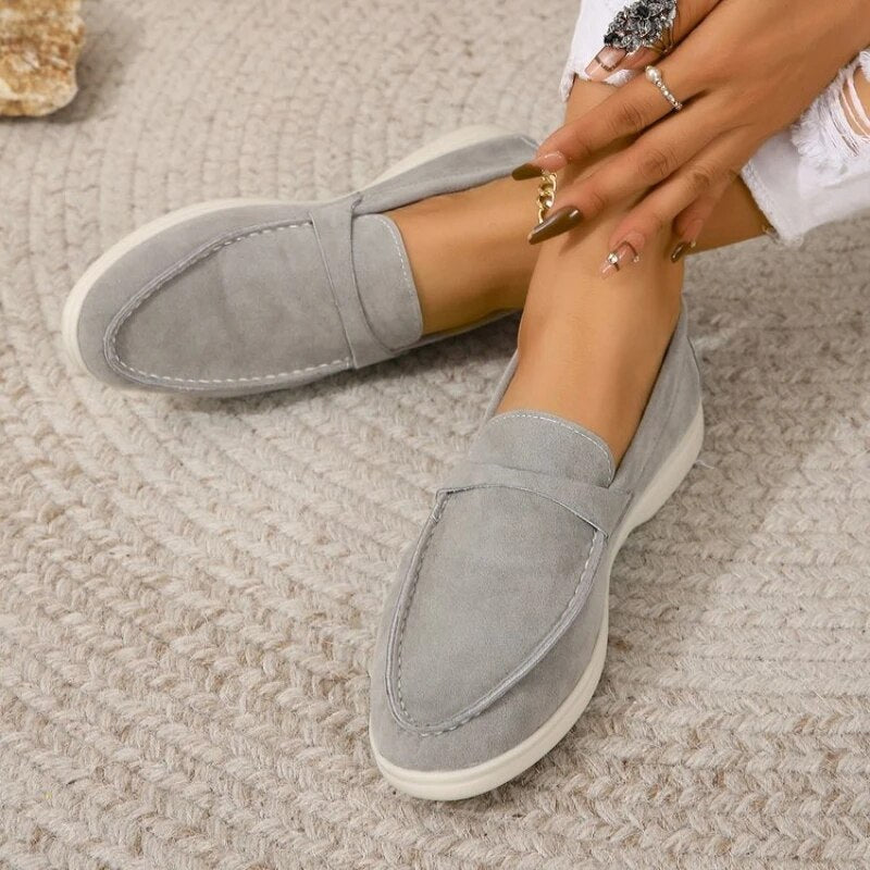 Sahari - Damen Slipper | Luxuriöses Suède, Bequeme Passform