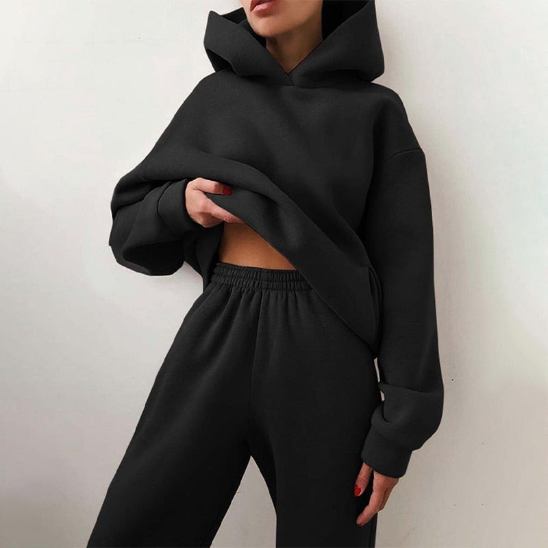 Sahari - Damen Jogging-Set | Bequem, Kuschelig, Elastisch