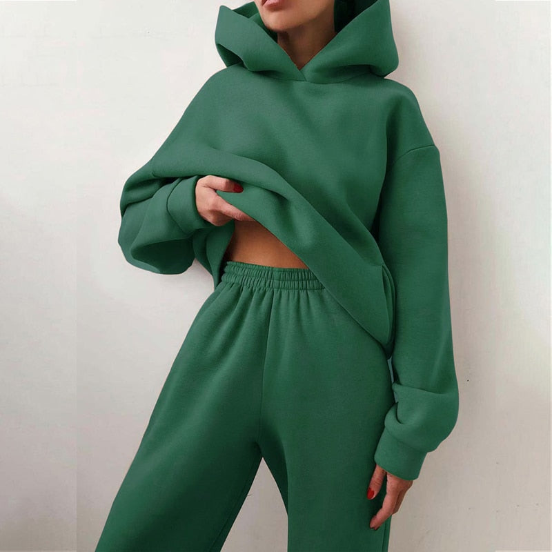 Sahari - Damen Jogging-Set | Bequem, Kuschelig, Elastisch