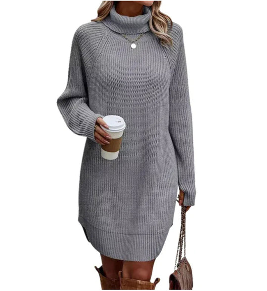 Sahari - Damen Kleid | Elegantes Strickdesign, Vielseitig, Komfortabel