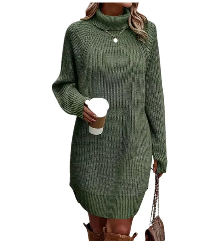Sahari - Damen Kleid | Elegantes Strickdesign, Vielseitig, Komfortabel