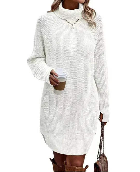 Sahari - Damen Kleid | Elegantes Strickdesign, Vielseitig, Komfortabel
