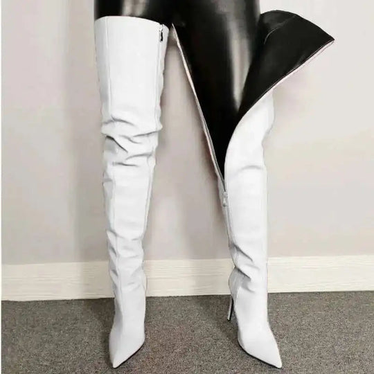 Sahari - Damen Overknee-Stiefel | Hoher Absatz, Stilvoll
