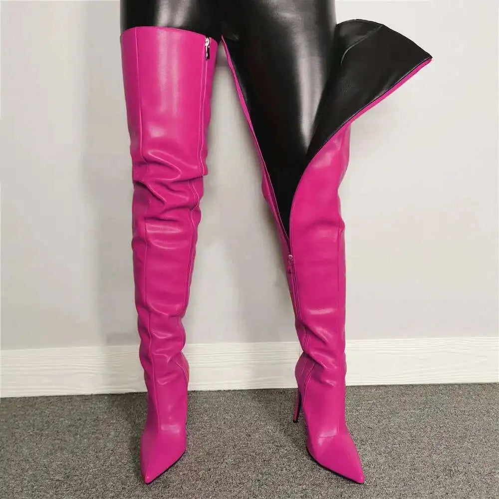 Sahari - Damen Overknee-Stiefel | Hoher Absatz, Stilvoll