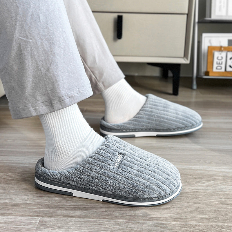 Sahari - Damen Pantoffeln | Hochwertige Ribstof, Plüsch Innenfutter