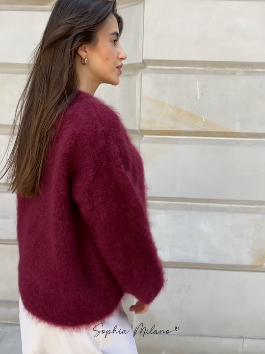 Sahari - Damen Pullover | Weich, Warm, Runder Hals