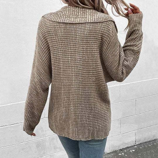 Sahari - Suéter para mujer | Material de punto suave, casual, cómodo