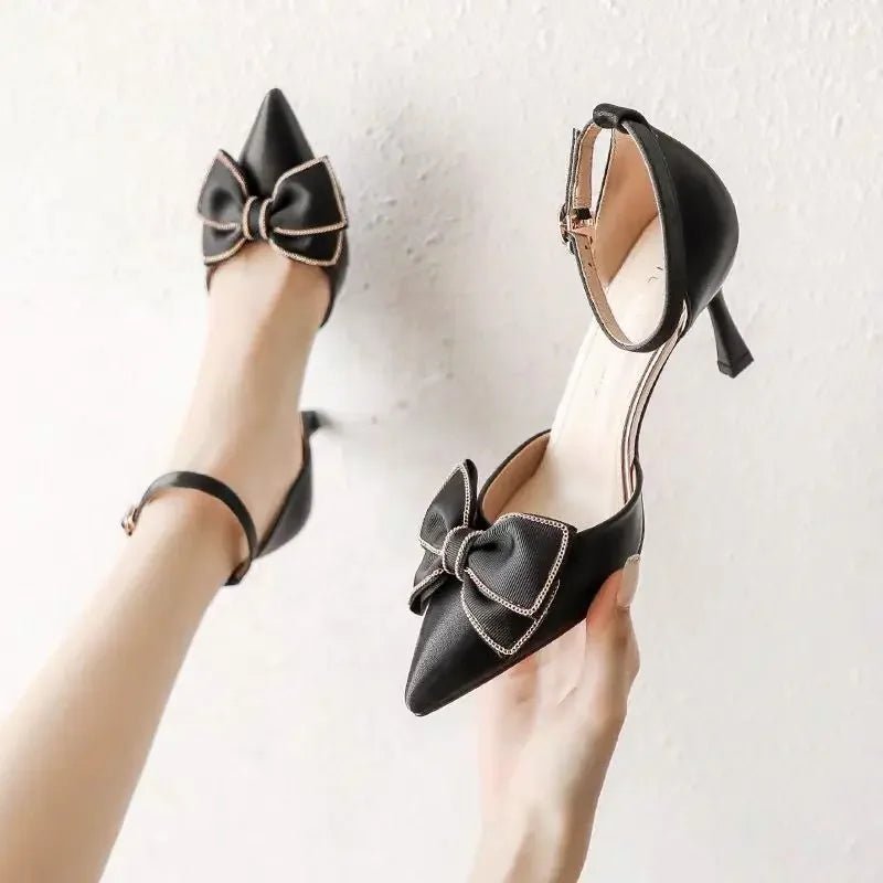 Sahari - Damen Pumps | Elegantes Schleifendetail, Vielseitig