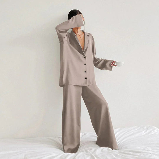Sahari - Set pigiama da donna | ipoallergenico, satin, lussuoso