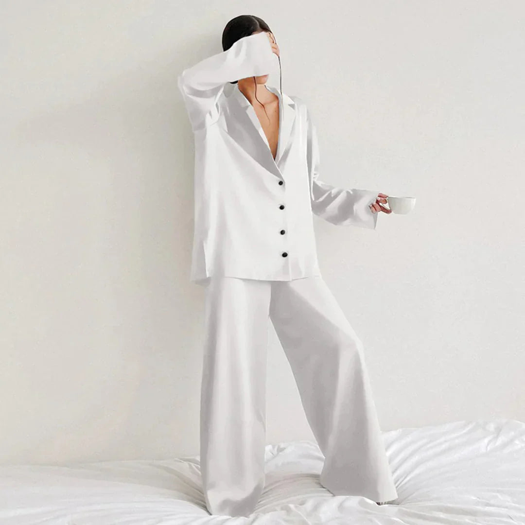 Sahari - Set pigiama da donna | ipoallergenico, satin, lussuoso