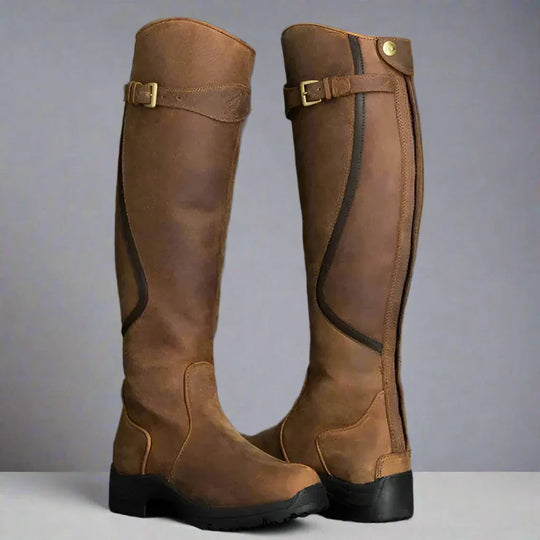 Sahari - Damen Reitstiefel | Orthopädisch, Atmungsaktiv, Rutschfest