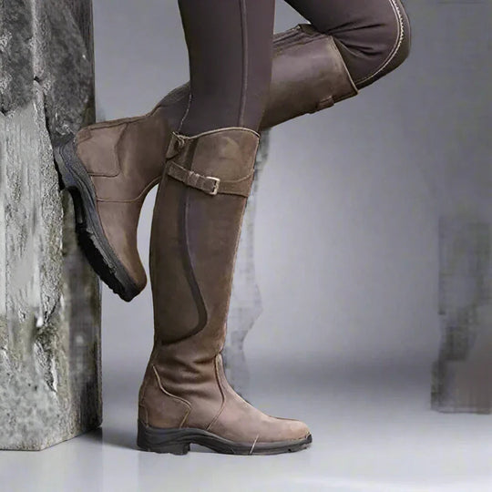 Sahari - Damen Reitstiefel | Orthopädisch, Atmungsaktiv, Rutschfest