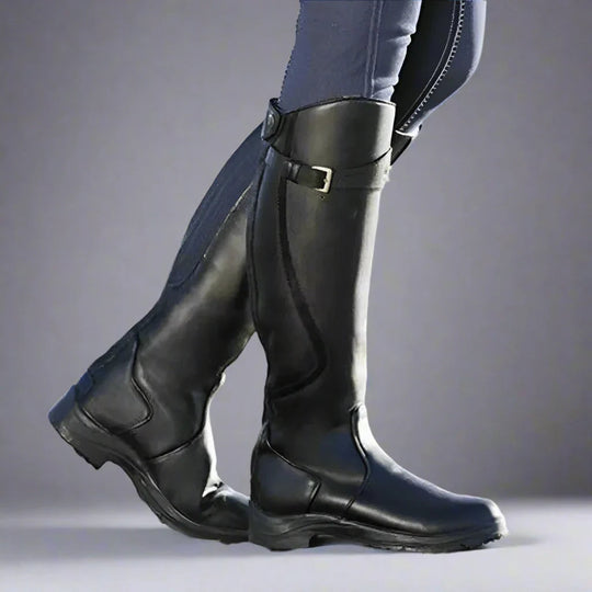 Sahari - Damen Reitstiefel | Orthopädisch, Atmungsaktiv, Rutschfest