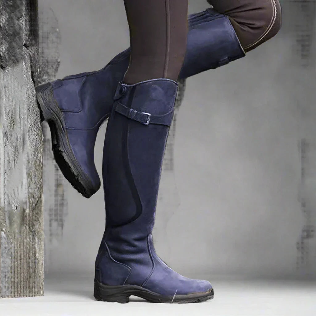 Sahari - Damen Reitstiefel | Orthopädisch, Atmungsaktiv, Rutschfest