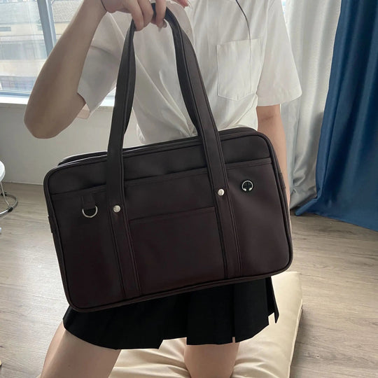 Sahari - Damen Schulrucksack | Wasserfest, PU, Modernes Design