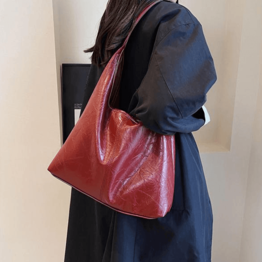 Sahari - Damen Schultertasche | Vintage-Design, Praktisch, Geräumig