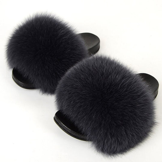Sahari - Damen Slipper | Fluffy, Komfortabel, Gummi