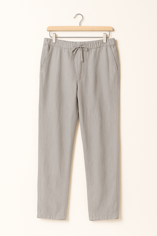 Sahari - Herren Stoffhose | Atmungsaktiv, Elastischer Bund, Lässiger Schnitt